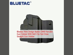 Bluetac New Design Kydex OWB Pancake Gun Holster With Belt Clip Fast Draw Straight Gun Holster