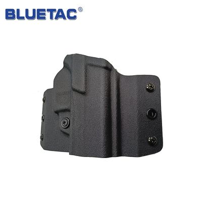 OWB Pancake Kydex Gun Holster Bluetac With Belt Clip Fast Draw Straight