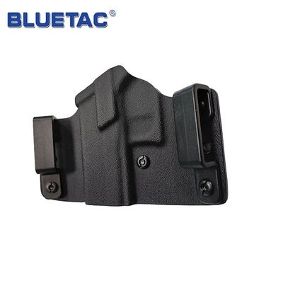 OWB Pancake Kydex Gun Holster Bluetac With Belt Clip Fast Draw Straight