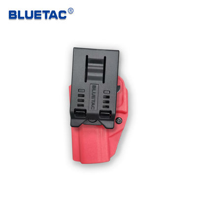 Tactical Kydex OWB Gun Holster Glock 17 Support Draw Ready With Belt Clip Red