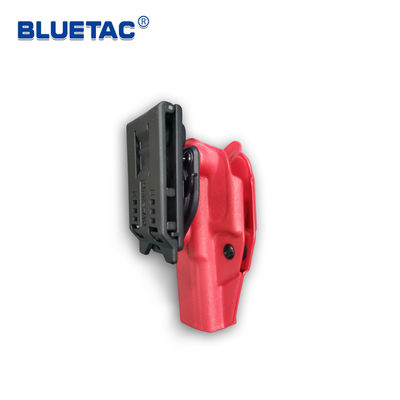 Tactical Kydex OWB Gun Holster Glock 17 Support Draw Ready With Belt Clip Red