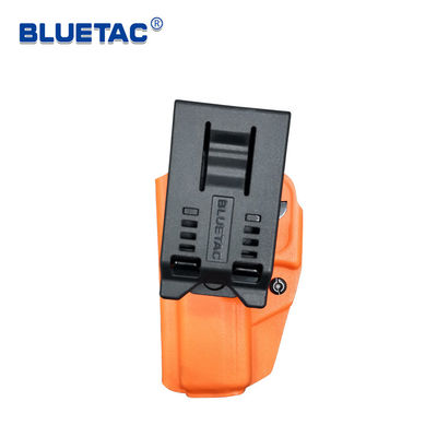 Orange Glock 17 Kydex Bluetac Holster OWB Rounded Edges For Comfortable Wear