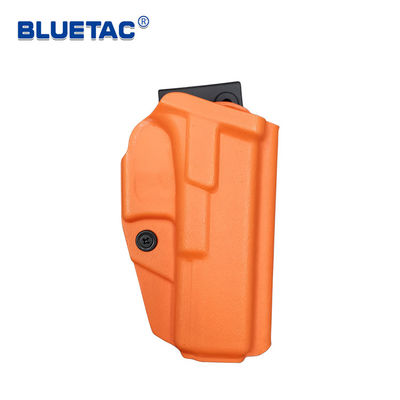 Orange Glock 17 Kydex Bluetac Holster OWB Rounded Edges For Comfortable Wear