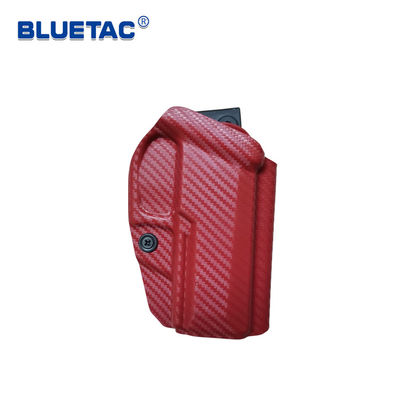 Bluetac Carbon Fibre OWB Fobus Gun Holster Ergonomic Design In Red Color