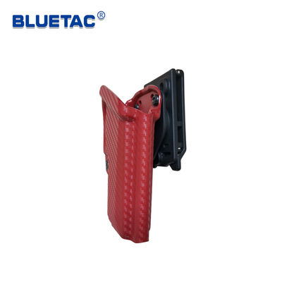 Bluetac Carbon Fibre OWB Fobus Gun Holster Ergonomic Design In Red Color