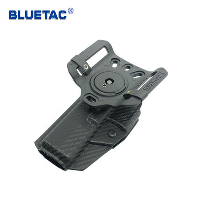 Carbon Fibre Fobus Gun Holster Bluetac For Glock 17 19 With Belt Loop
