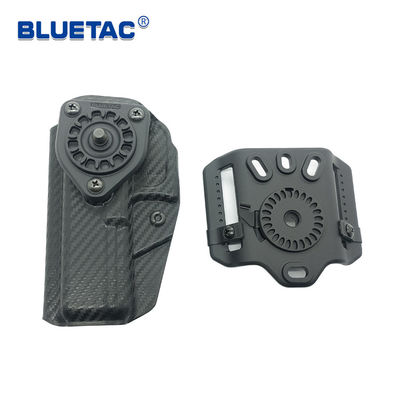 Carbon Fibre Fobus Gun Holster Bluetac For Glock 17 19 With Belt Loop