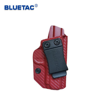 Red Color Carbon Fiber Gun Holster Lifetime Warranty Fit Glock 17 19 19X 22