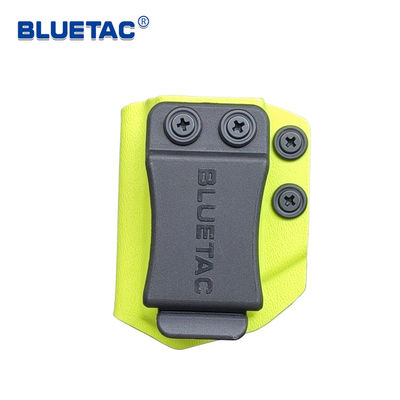 Shooting Bluetac IWB Kydex Single Magazine Pouch 9mm Yellow Color
