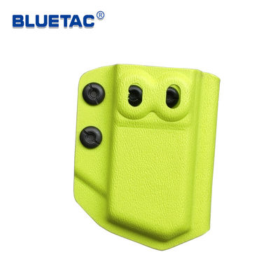 Shooting Bluetac IWB Kydex Single Magazine Pouch 9mm Yellow Color