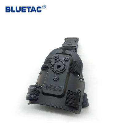 360 Rotation Polymer OWB Drop Leg Thigh Platform Compatible Gun Holster Tactical