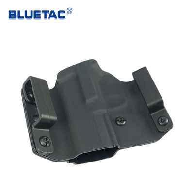 Black OWB Pancake Kydex Holster Speed Draw Optimized For Hellcat With Clip
