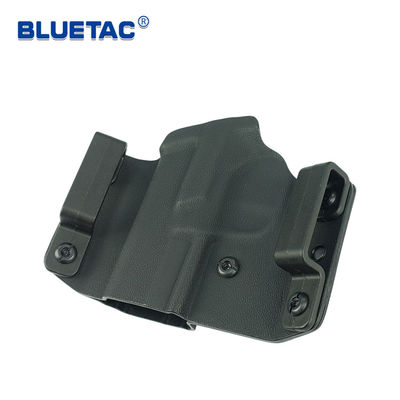 Black OWB Pancake Kydex Holster Speed Draw Optimized For Hellcat With Clip